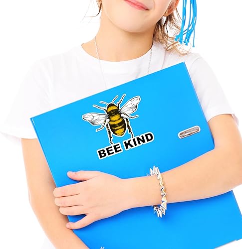 Miniatura 2 de Bee Kind - Calcomanía adhesiva para coche, portátil, 5.5 x 5 pulgadas (color)