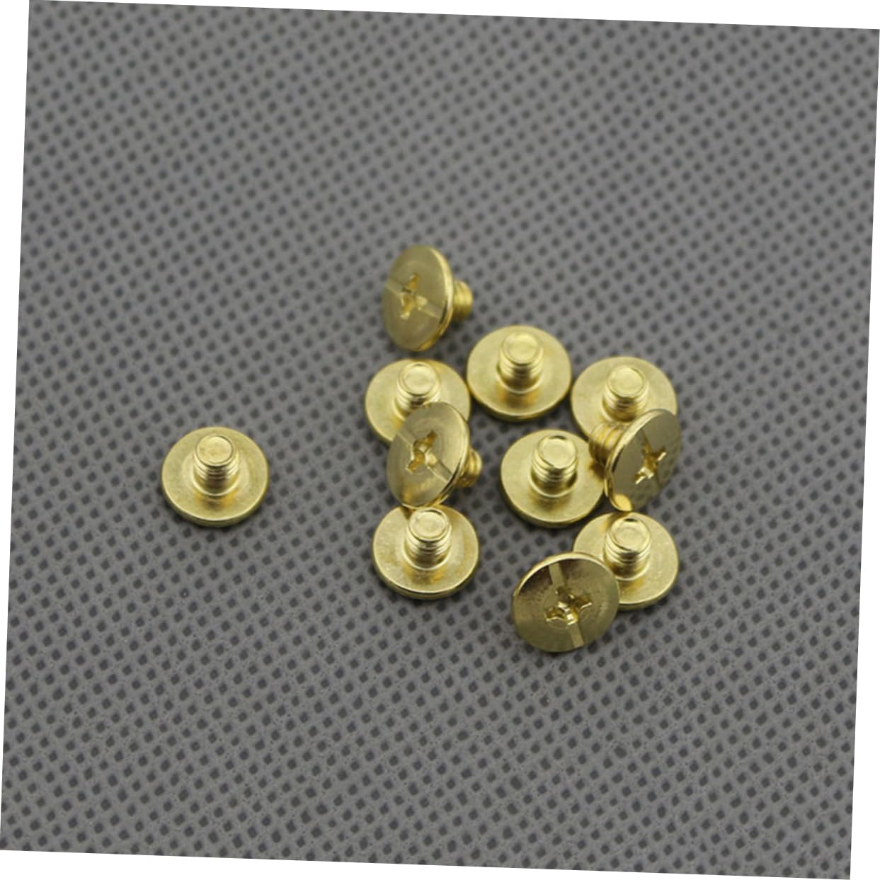 OSALADI Brass Chicago Screws 120 Pack M5*6 Binding Screws for Photo Album Book Book Binding Cradle Scrapbooking Supplies