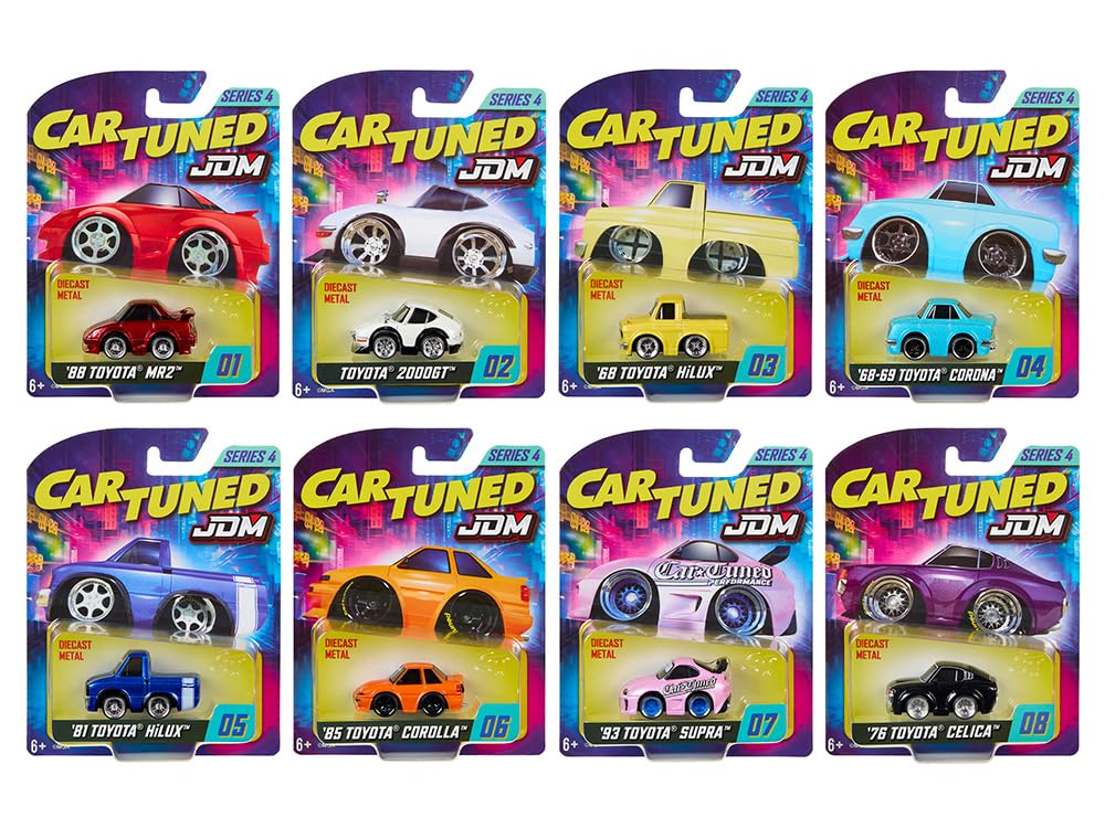 Amazon.co.jp: CARTUNED JDM チューナーズ シリーズ4 8個セット ダイ