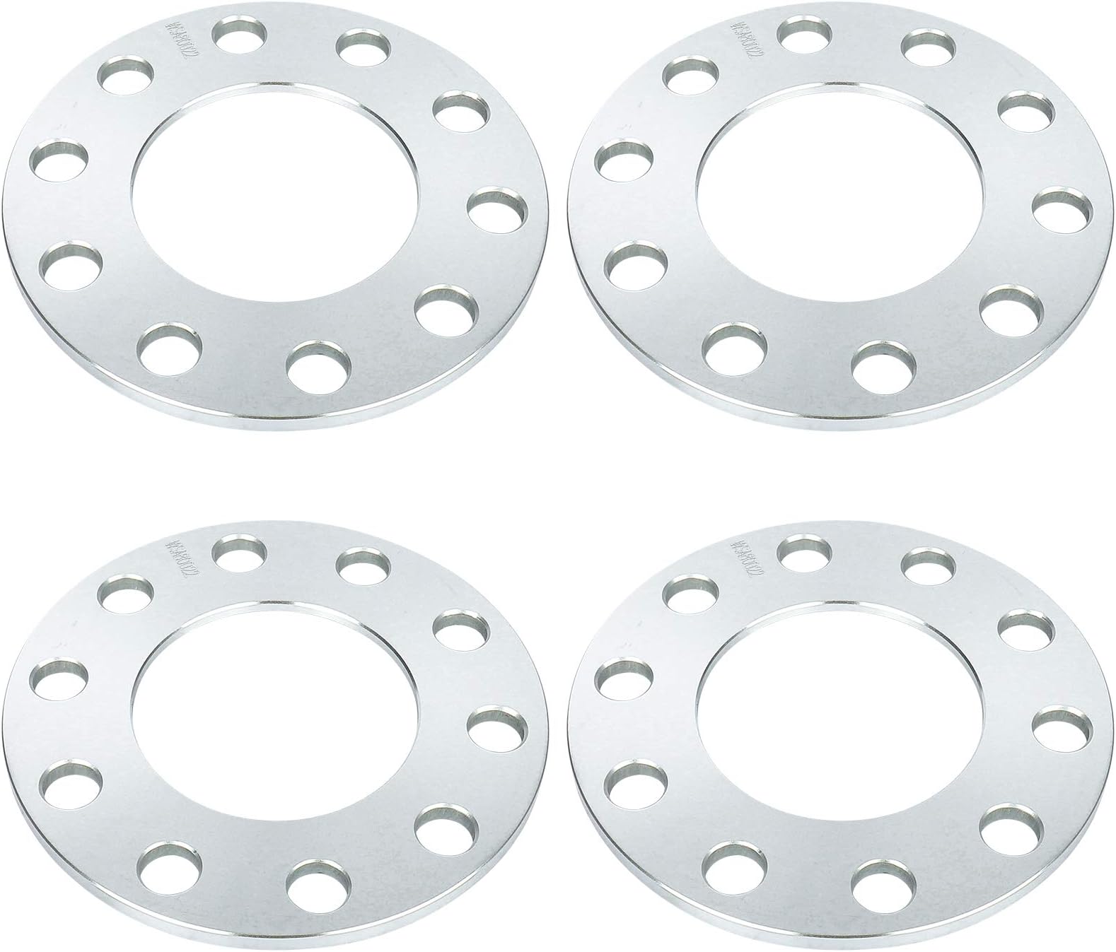 IRONTEK Wheel Spacers 1/4inch (6.35mm) Thickness for 5x4.75/5x120.65mm Wheel Bottle Pattern fits Chevy Camaro Corvette S10 S15 Jimmy Blazer 5x120.7mm 0.25in 4PCS