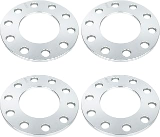 IRONTEK Wheel Spacers 1/4" (6.35mm) Thickness 5x4.75/5x120.65mm fits Chevy Camaro Corvette S10 S15 Jimmy Blazer 5x120.7mm 0.25in 4PCS