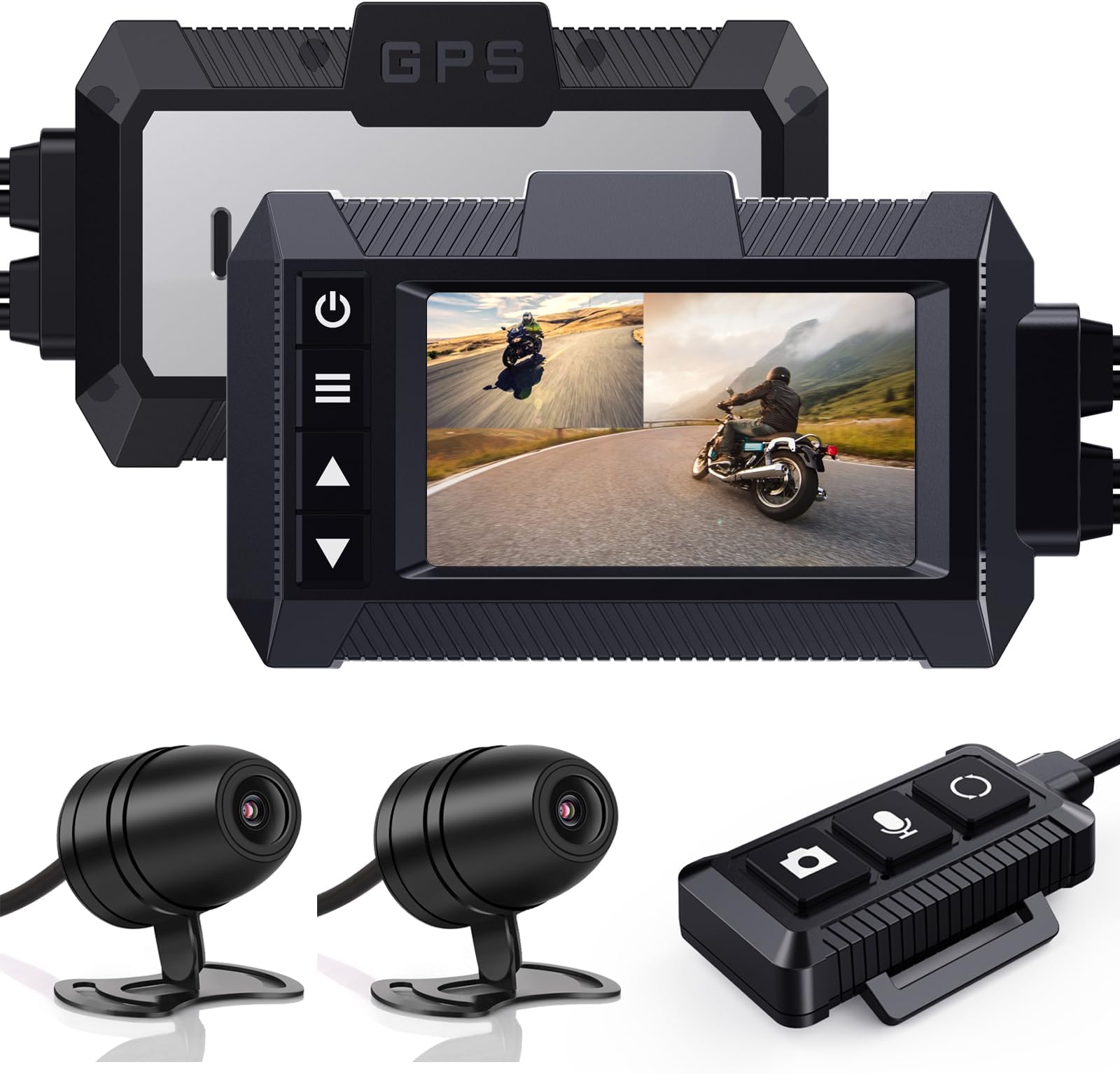 Dash Cam Auto 4K CarByNevo EV4K – Wi-Fi + GPS, Retro 1080P, Visione Notturna, 128GB Inclusa - 5