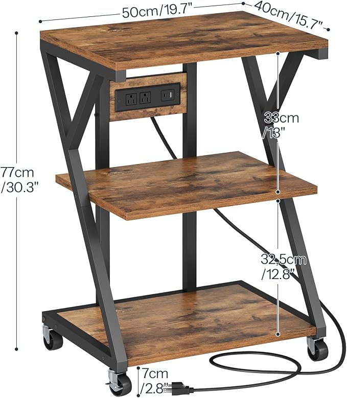 Soporte para impresora HOOBRO 3 niveles con estación de carga miniatura 2