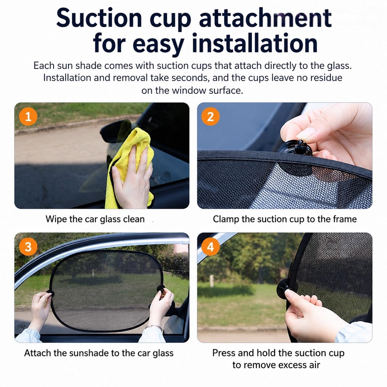 Auto Tendine Parasole per Volkswagen Touran 7seats 2016-2026, Tende per Finestrini Laterali Protezione Solare Anti-UV Accessori Pieghevoli per Auto,5pcs Mixed Set B