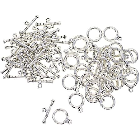 1150 Stück Schmuckherstellung Zubehör Set, Silber Kettenverschluss