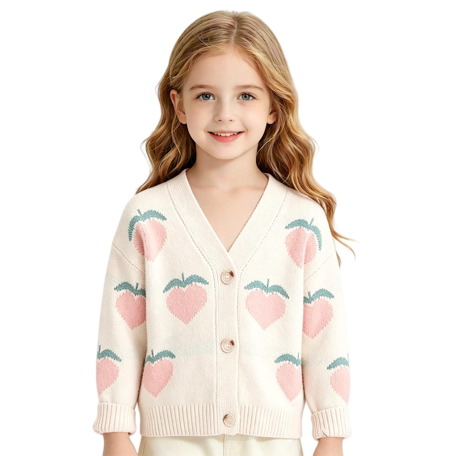 Cardigan da bambina come regalo, carino cardigan per bambine | Cardigan da ragazza, regalo di compleanno, Pasqua, bel design che rende felice ogni bambino