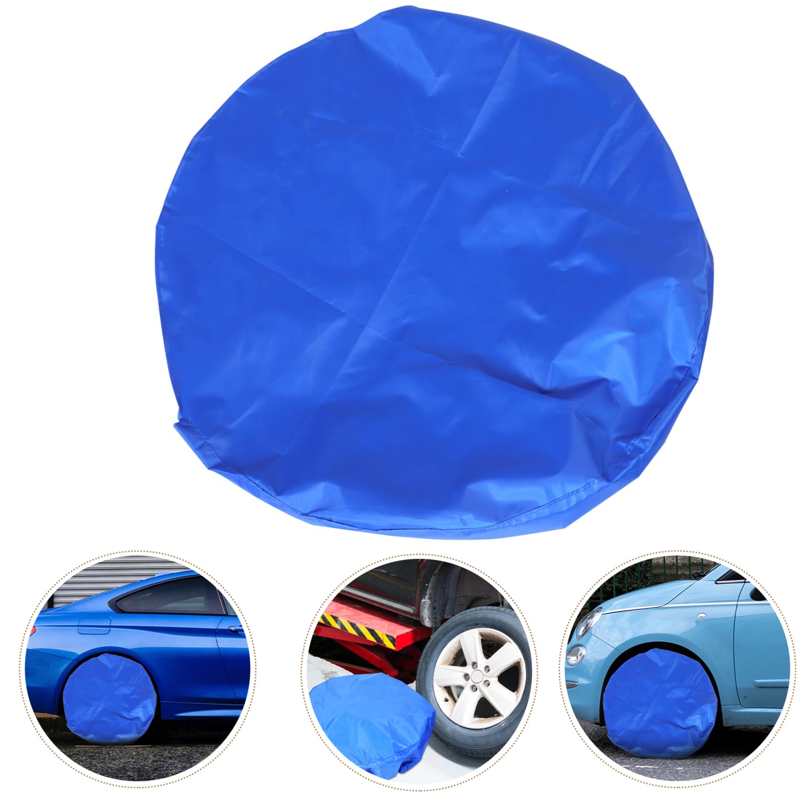 GLEAVI 4pezzi Copriruota Protettiva Per Pneumatici Copriruota Per Rimorchi Camper Camion Suv Design Elegante in Oxford Protezione Da Elementi Atmosferici