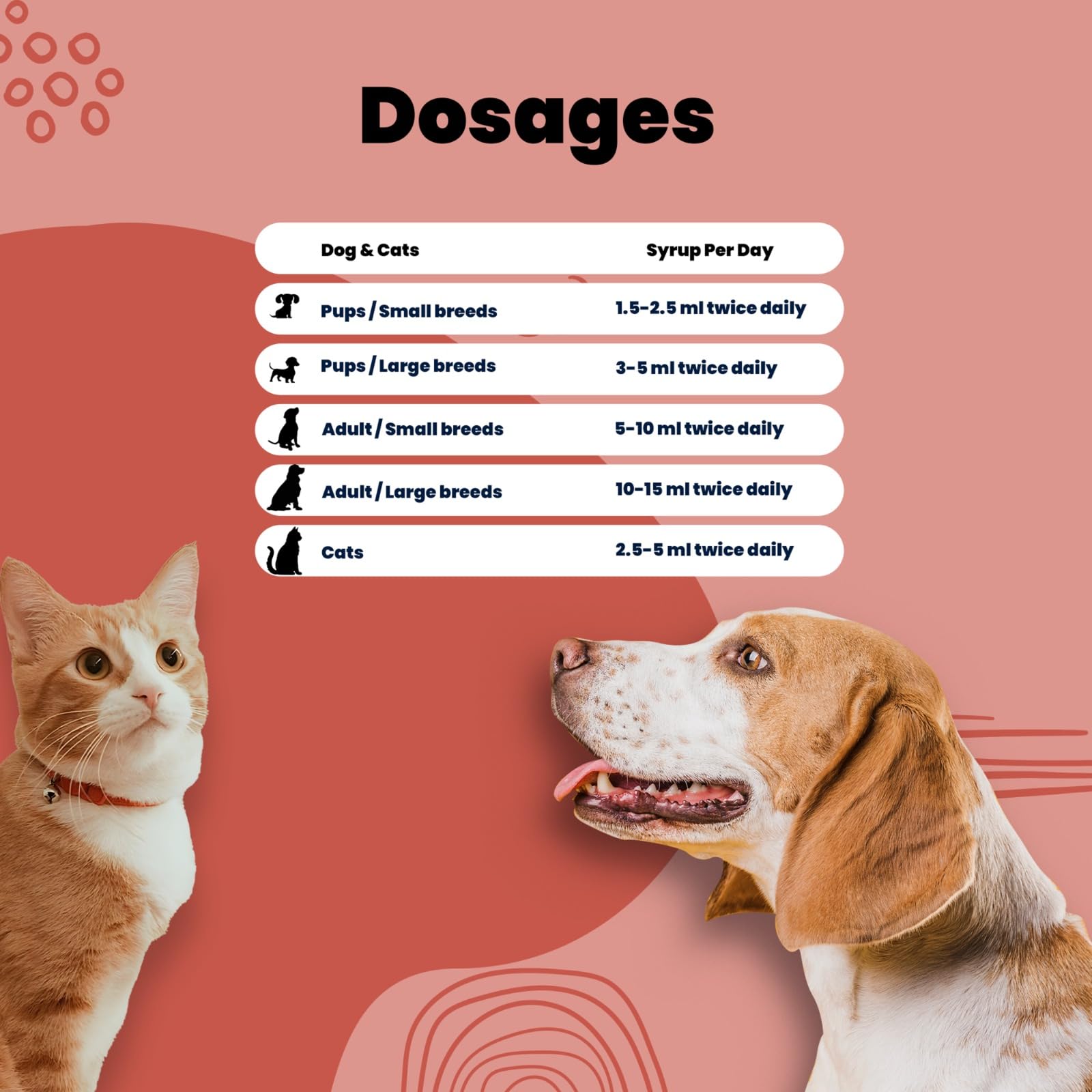 Aniamor Salmon Syrup for Dogs and Cats | Salmon Oil for Dogs | Pet Supplement| All Life Stage | 200ml Bottle 2
