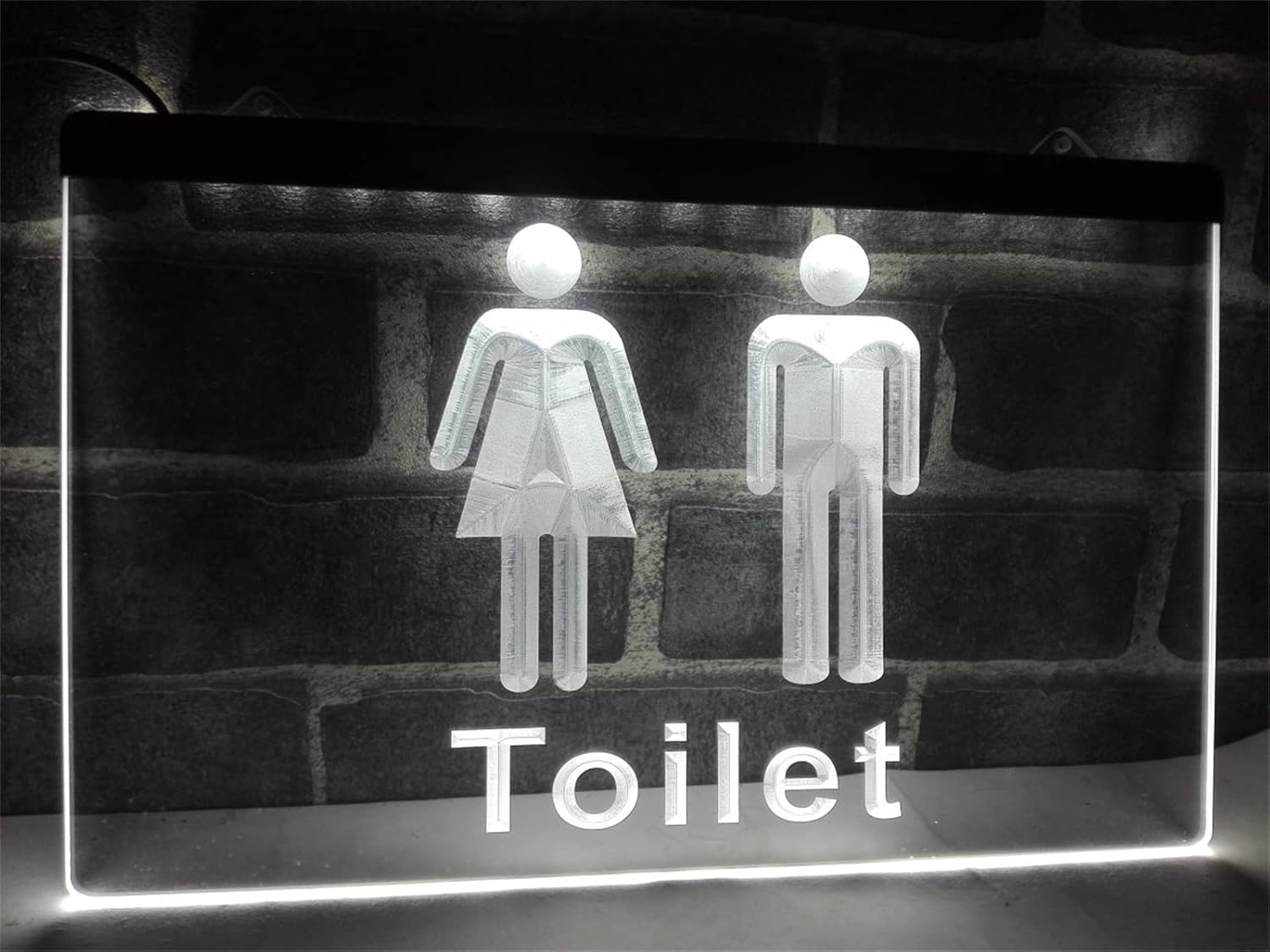 MAXSMLZT Toilet LED Neon Sign Washrooms Neon Light