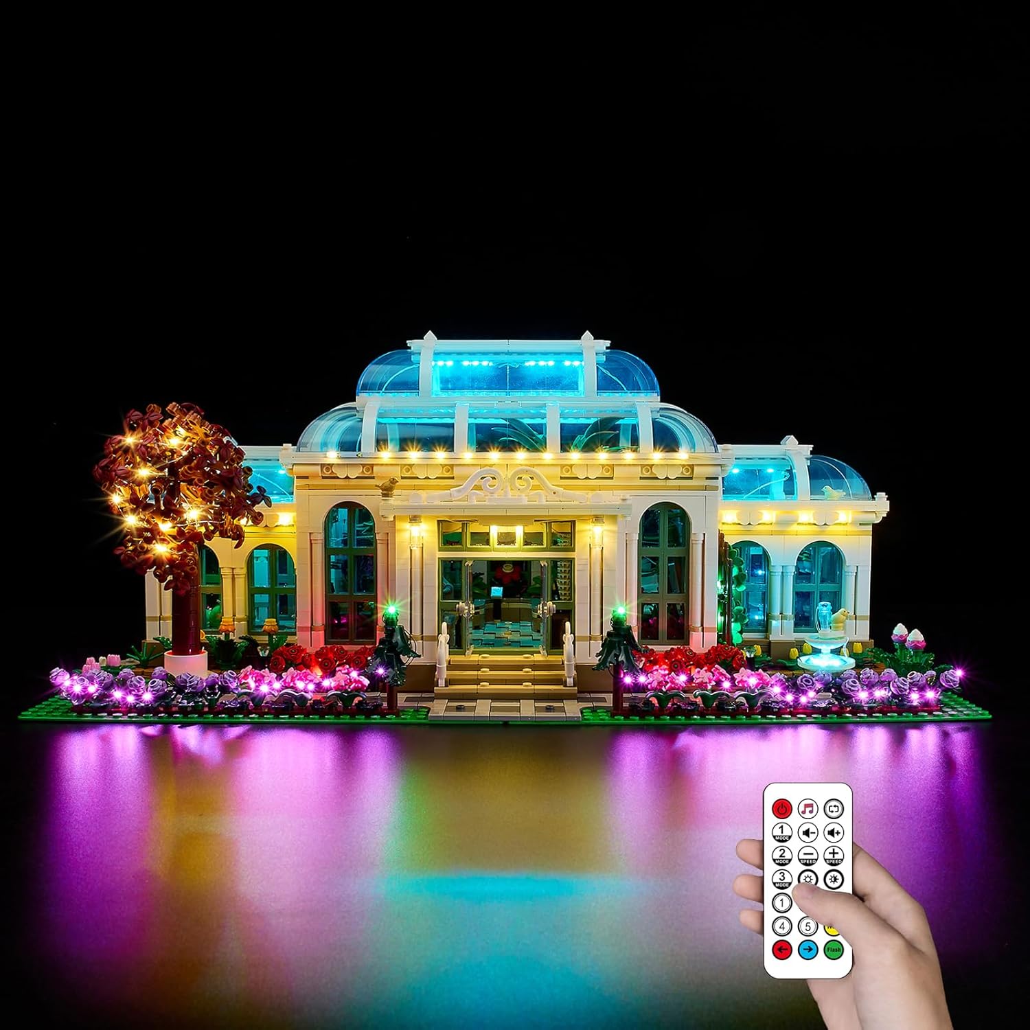 Kyglaring LED Light Kit Compatible with Lego Botanical Garden -Innovative 21353 Building Blocks, Upgraded Lighting Accessories for 21353 Model Set, Lights Only (Model Not Included), Classic Version