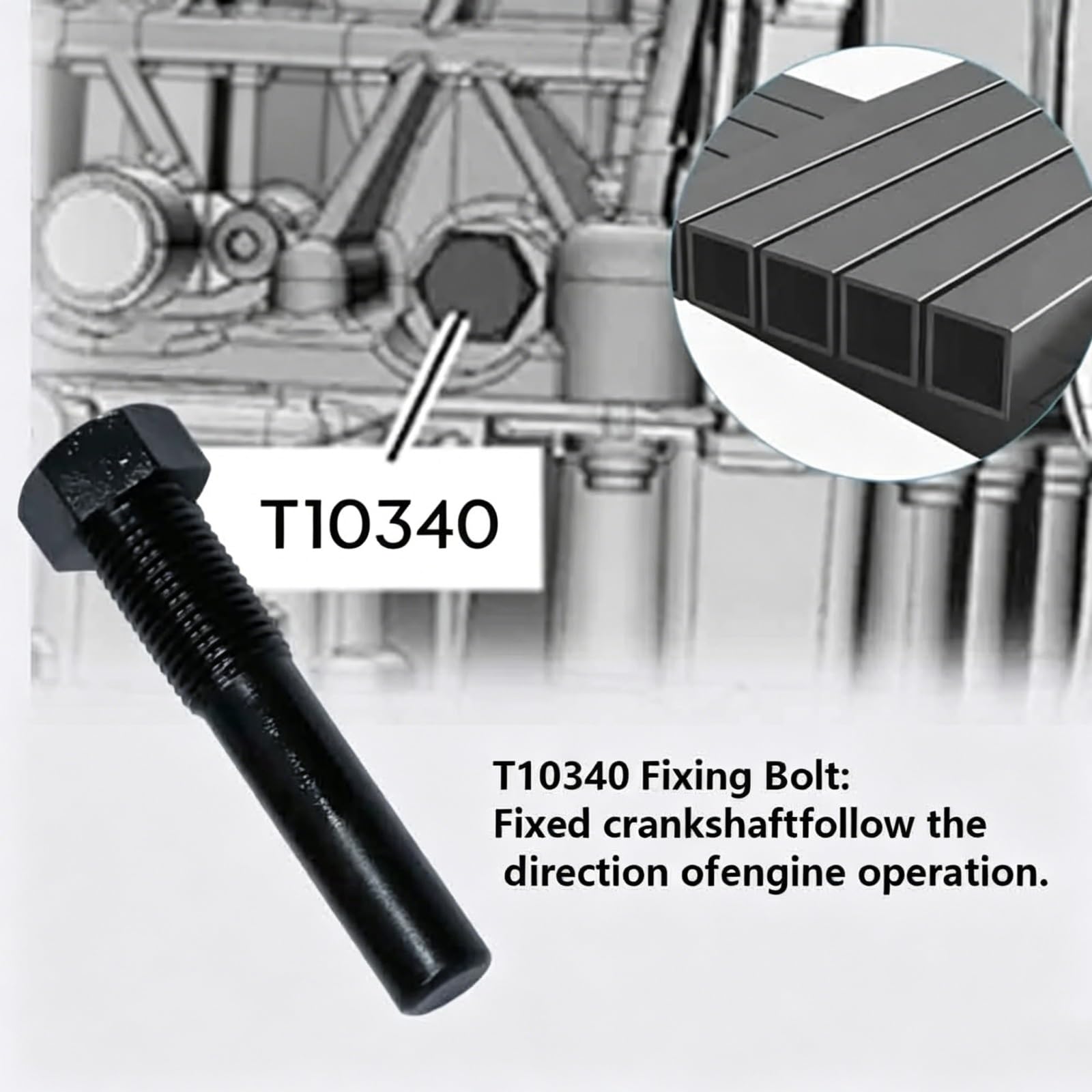 Compatibile Con Per Golf VII Per Jetta 2012 EA211 Set Strumenti Per Albero A Camme Per Fasatura Del Motore A Benzina Kit Strumenti Di Bloccaggio Del Motore Kit Messa Fase Motore
