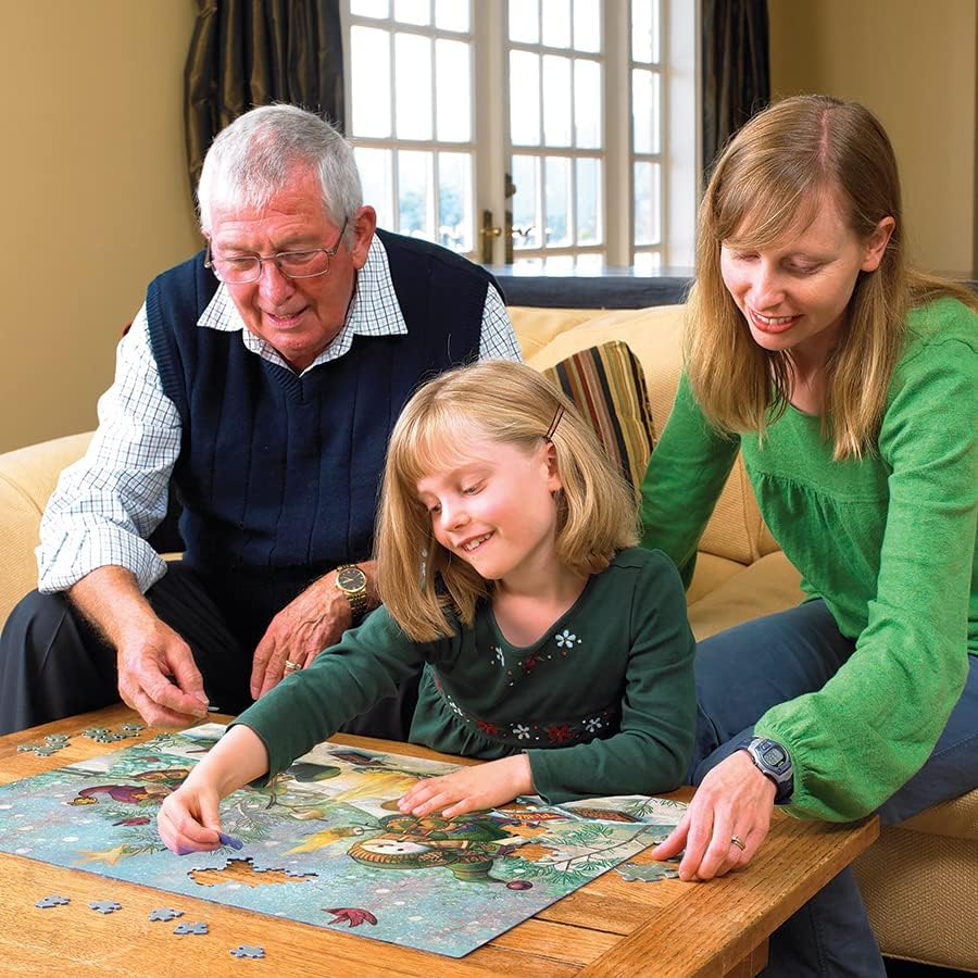 Cobble Hill Family Piece's 350 Puzzle - S'More Fun - Sample Poster Included image 4