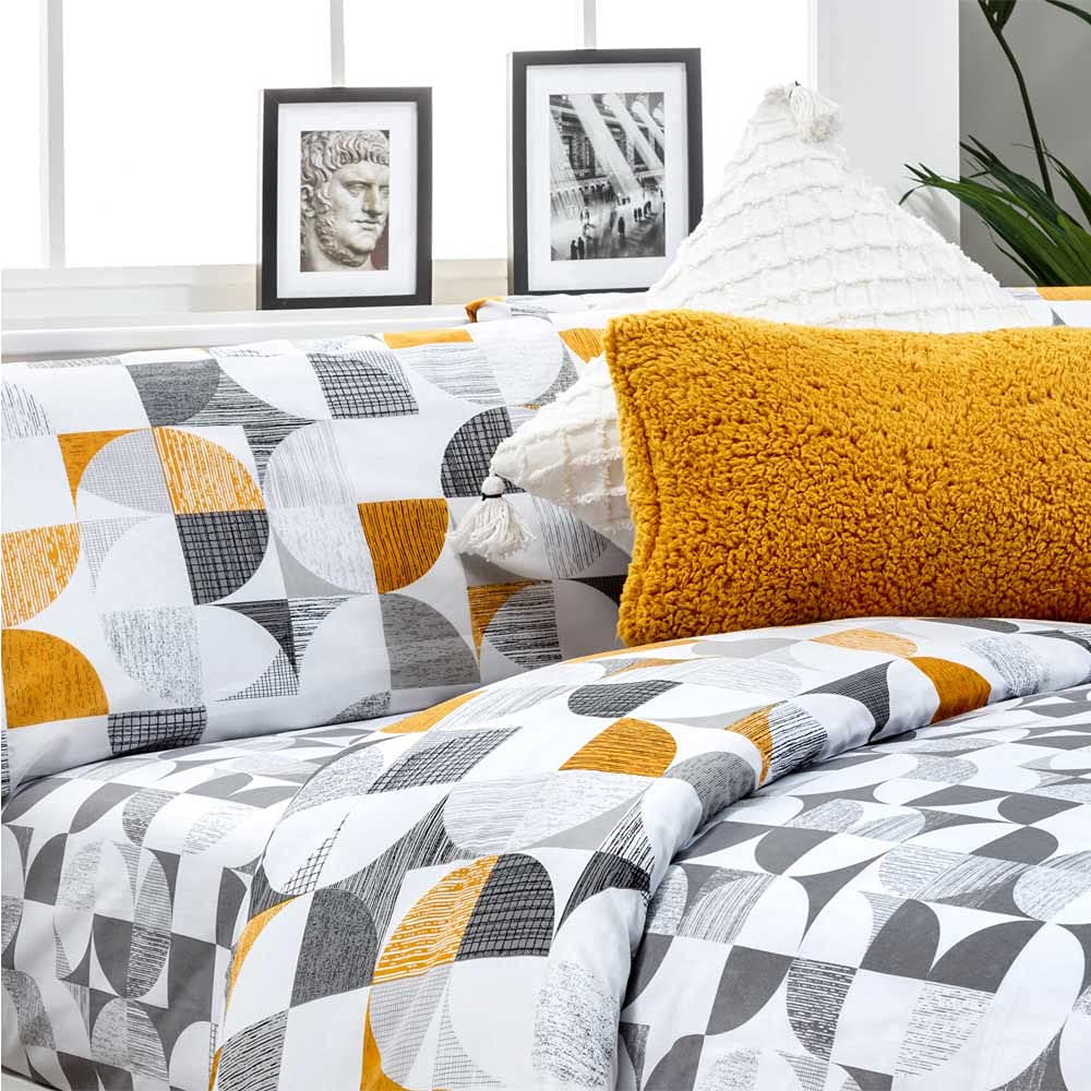 Funda Nordica Reversible Carnaby Grey Cama de 150 X 190/200 50% ALGODÓN-50% POLIÉSTER. Color Gris