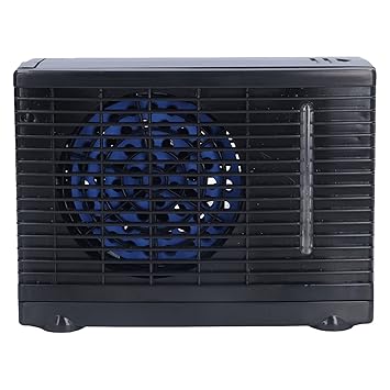 Desk Air Conditioning Fan, Small Evaporative Cooler Silent Tape Installation Portable Low Power Consumption Anti Slip for Home for Car