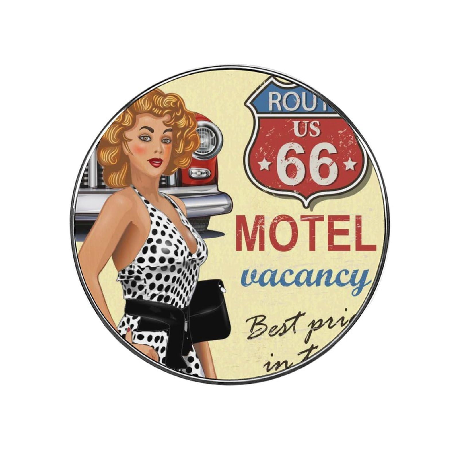 Vintage Woman Refrigerator Magnet Decorative Locker Magnet For Kitchen And Office Home Décor