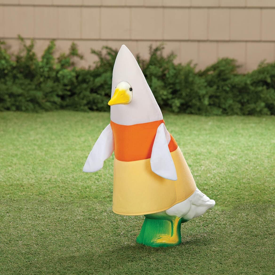 Gaggleville Candy Corn Goose Outfit, Fits Large 23" H Statue, by Fox Valley Traders