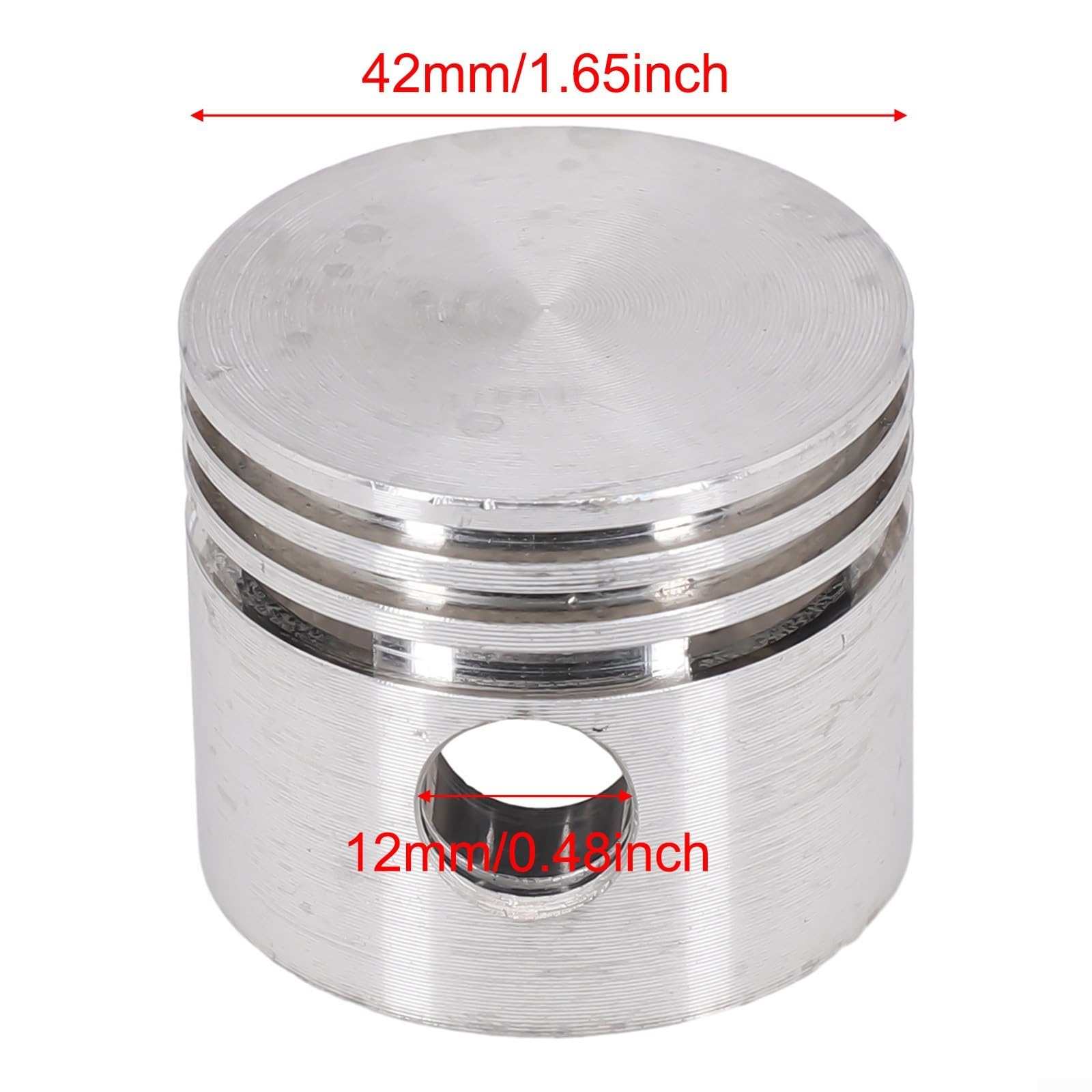 Compressore a pistone per kit di anelli, pistone e set di sostituzione di anelli per parti di pompa d'aria del compressore d'aria 42/47/48/51/65mm di diametro