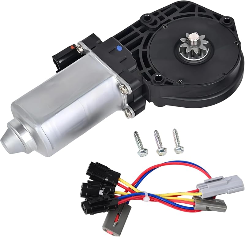 Motor do vidro elétrico PANNUOSCS 742-273 dianteiro direito e traseiro direito para Ford F-150, Expedition e Navigator – 1 unidade