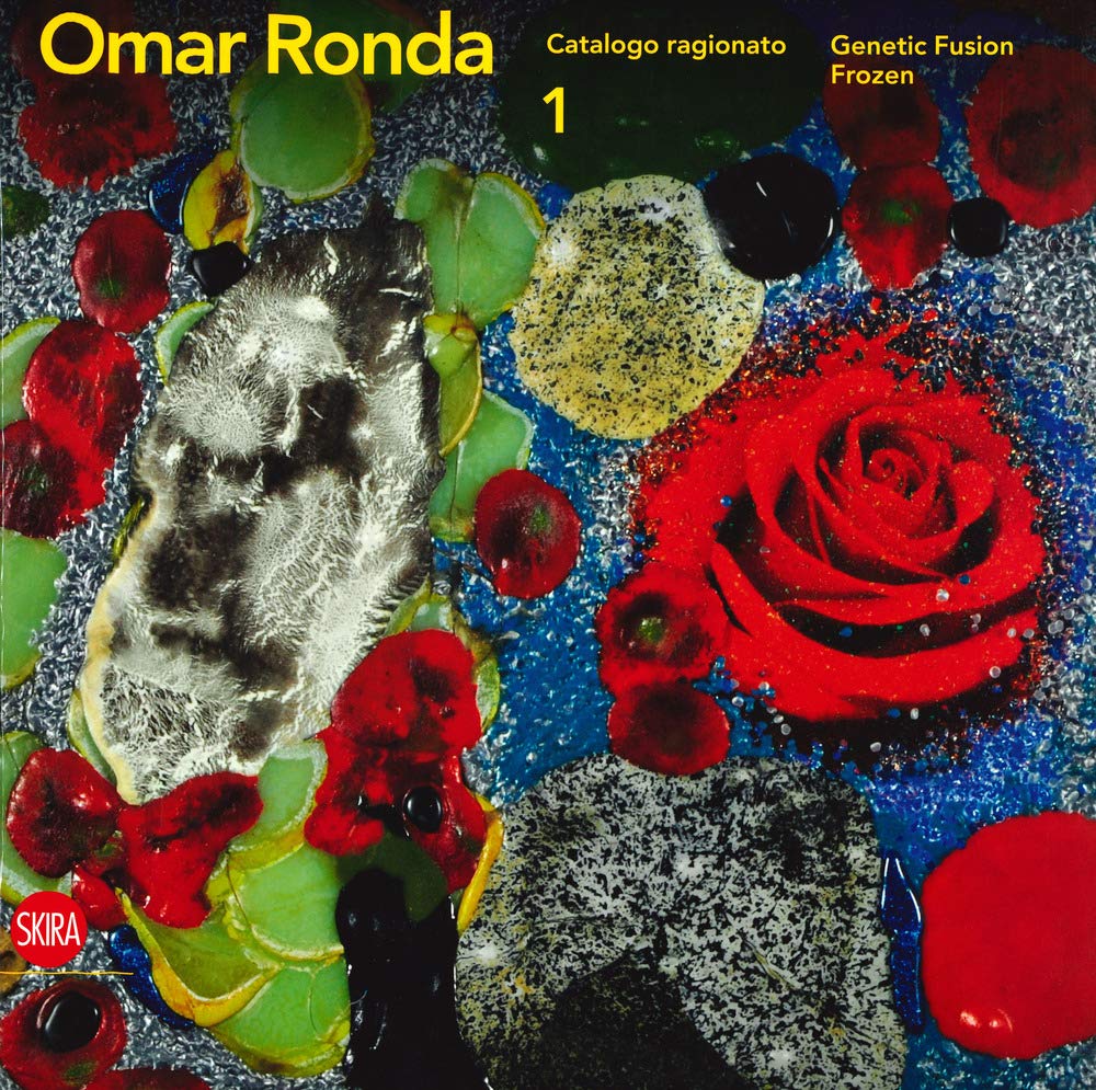 Catalogue Omar Ronda fusion génétique frozen livre d'art bilingue de collection