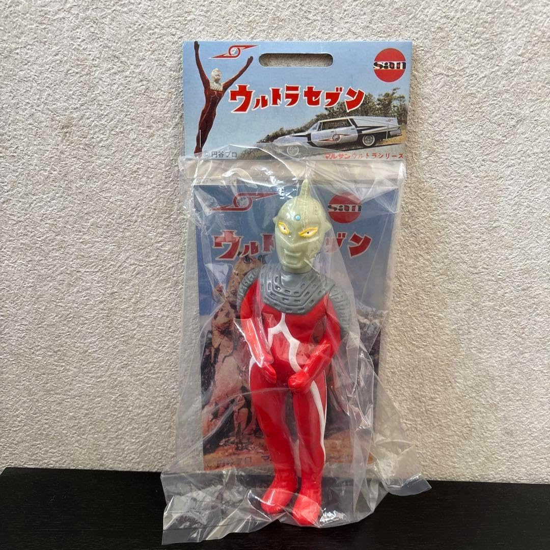 ⭐️ テキーラ⭐マルサン ウルトラセブン 450 羽田空港限定　ソフビ MARUSAN】 マルサン ウルトラセブン 450 羽田空港限定 ソフビ