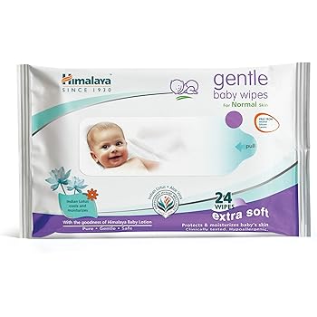 himalaya gentle baby wipes 24 pcs