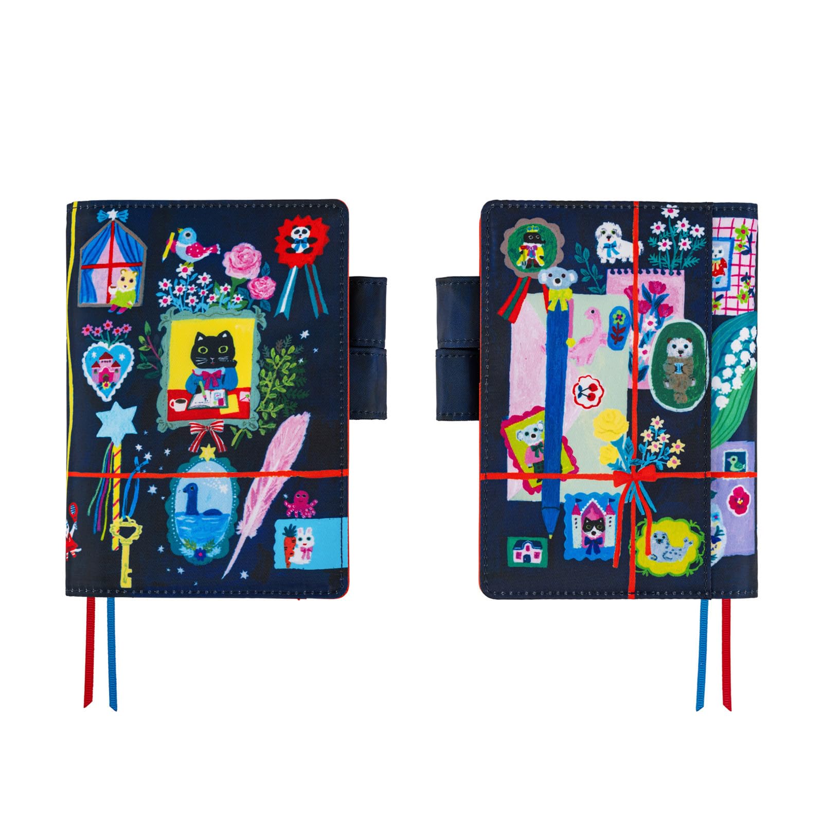 Hobonichi Techo oryginalna okładka planera [tylko okładka A6] Yumi Kitagishi: dziennik podróży