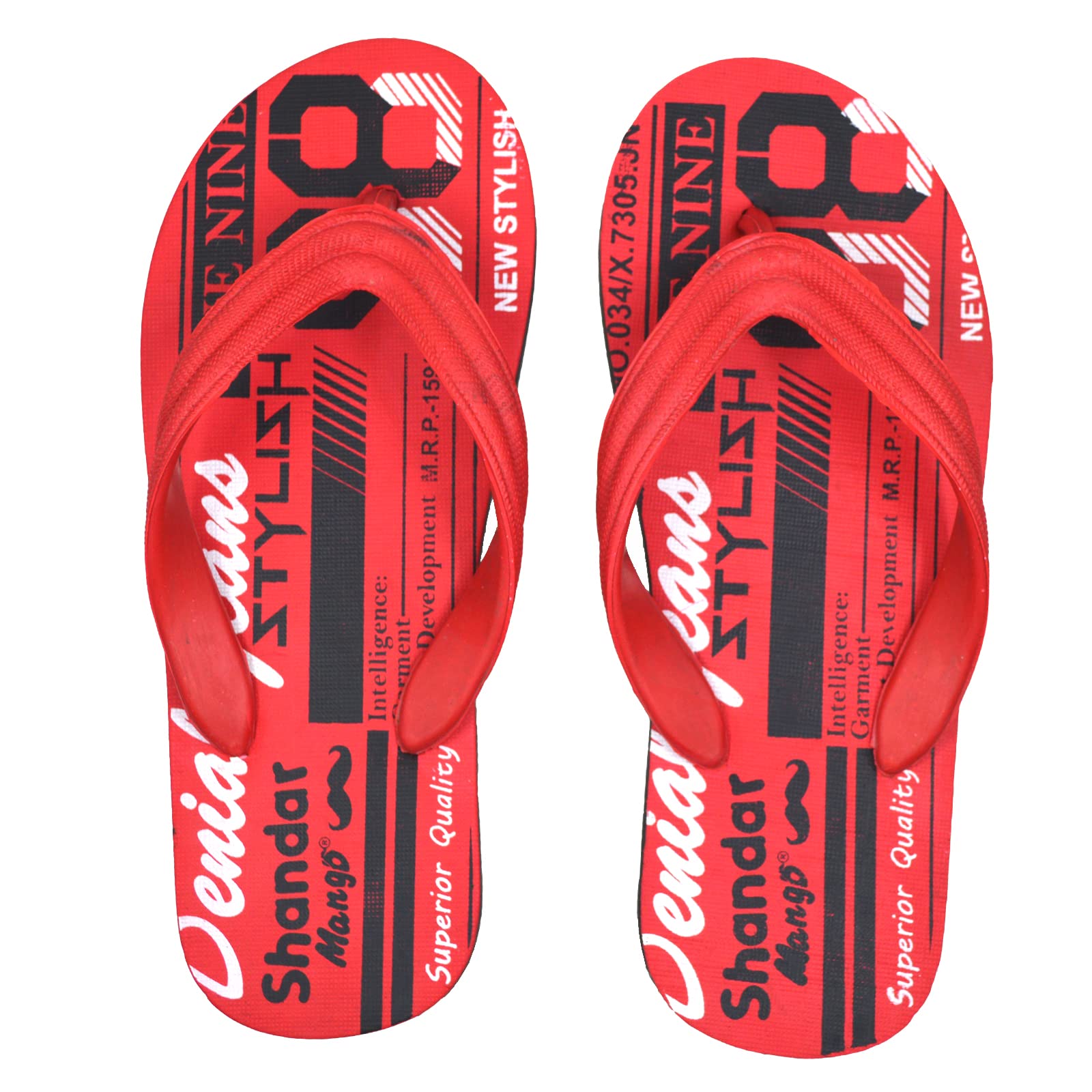 POLITA Flip flop (9, Red) (B07QVZKDR7) Amazon Price History, Amazon Price Tracker