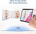 VTech VM919-2HD Baby Monitor, 7" 720p Screen, 2 Cameras, 360 Panoramic Viewing, 110 Wide-Angle View, Night Vision, Up to 1000ft Range, Secured Transmission No WiFi