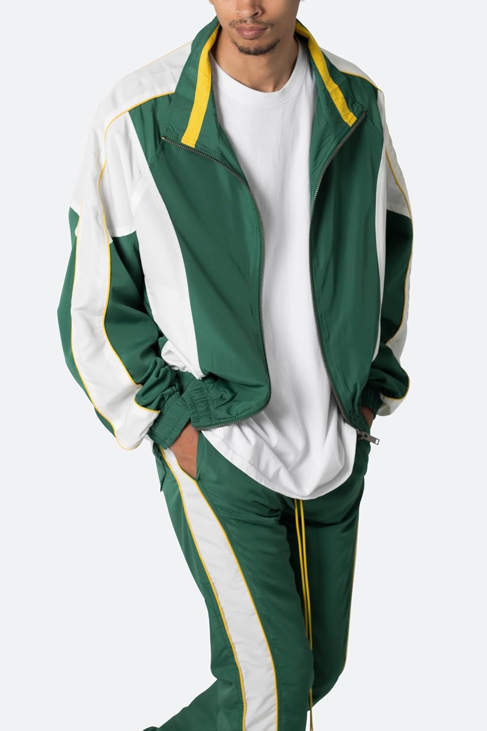 mnml Men's Mnml Race Track Jacket