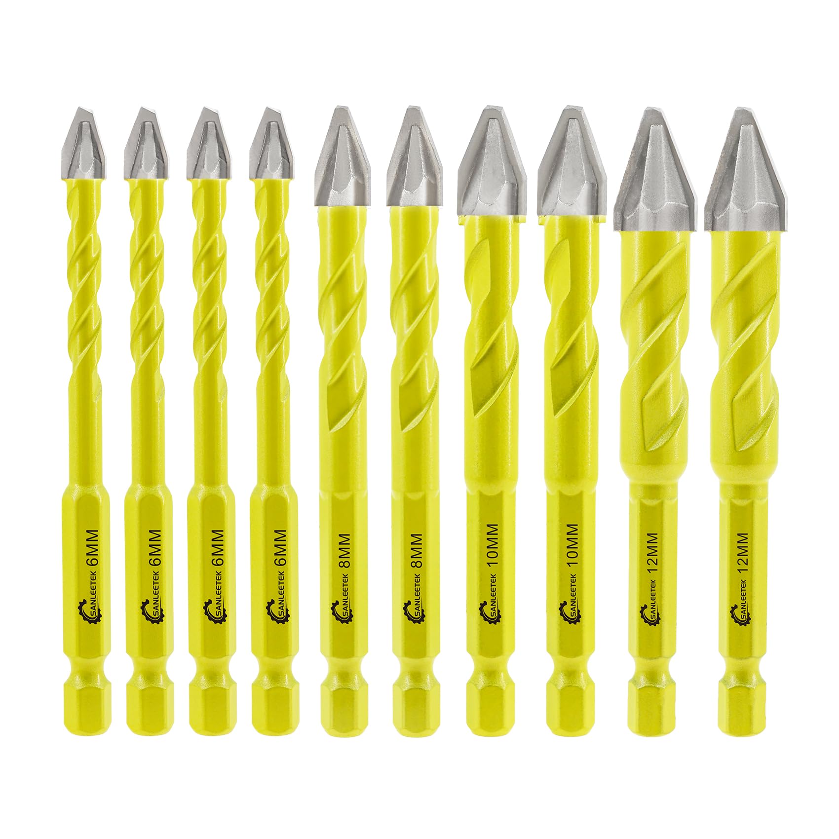 Skewed Head Eccentric Drill Bits Set