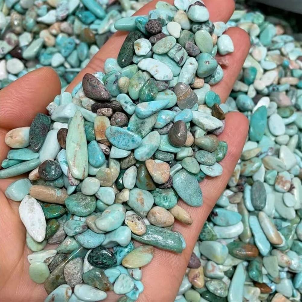 Roche de turquoise naturelle pour apaiser l'esprit et décorer la maison