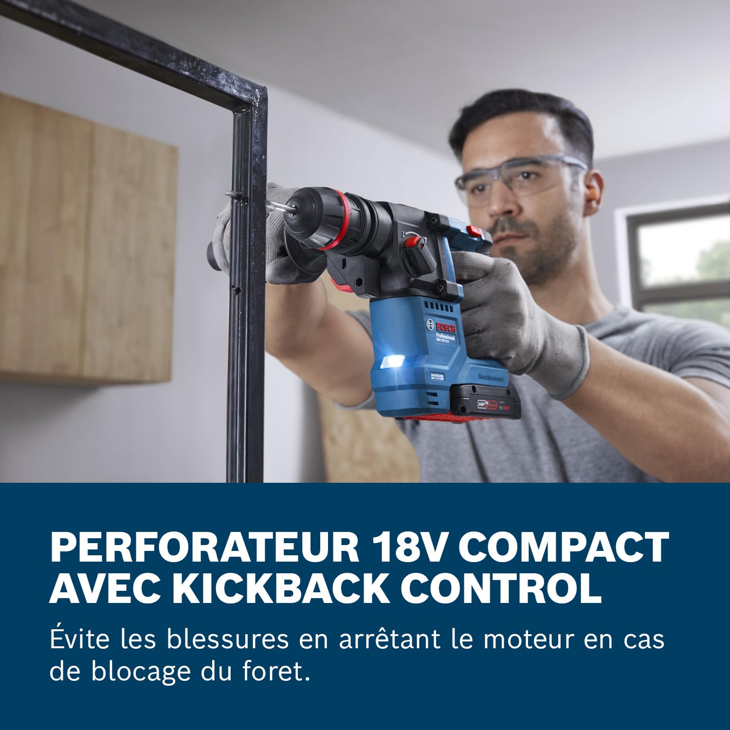Bosch Professional GBH 18V-18 perforateur sans-fil SDS plus 18V System