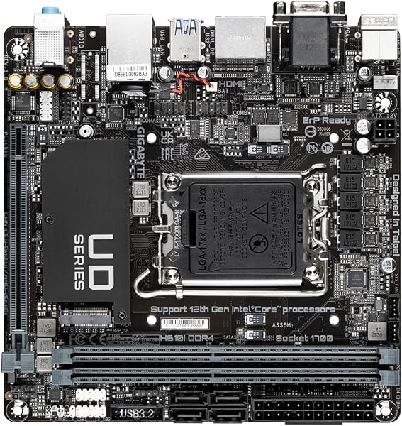 GIGABYTE H610I DDR4 (Socket 1700/H610 Express/DDR4/S-ATA 600/Mini-ITX) - 3