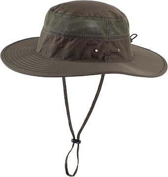 Home Prefer UPF 50+ Mens Sun Hat Wide Brim Bucket Hat UV Protection Hat for Mens Womens Beach Safari Gardening Golf Fishing