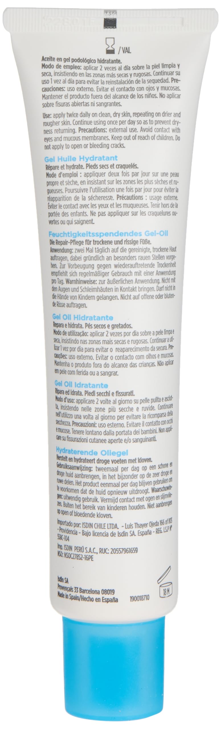 Isdin Foot Gel, 75 ml, 75 ml (Pack of 1) - Image 2