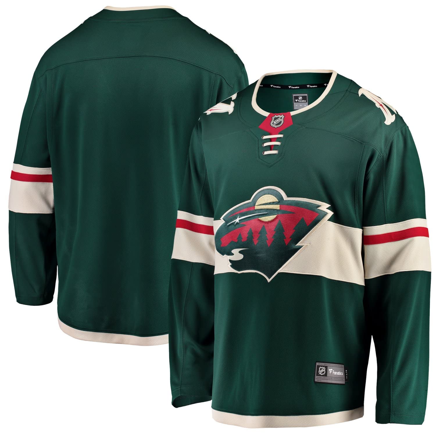 Fanatics Minnesota Wild Home Breakaway NHL Mesh Jersey