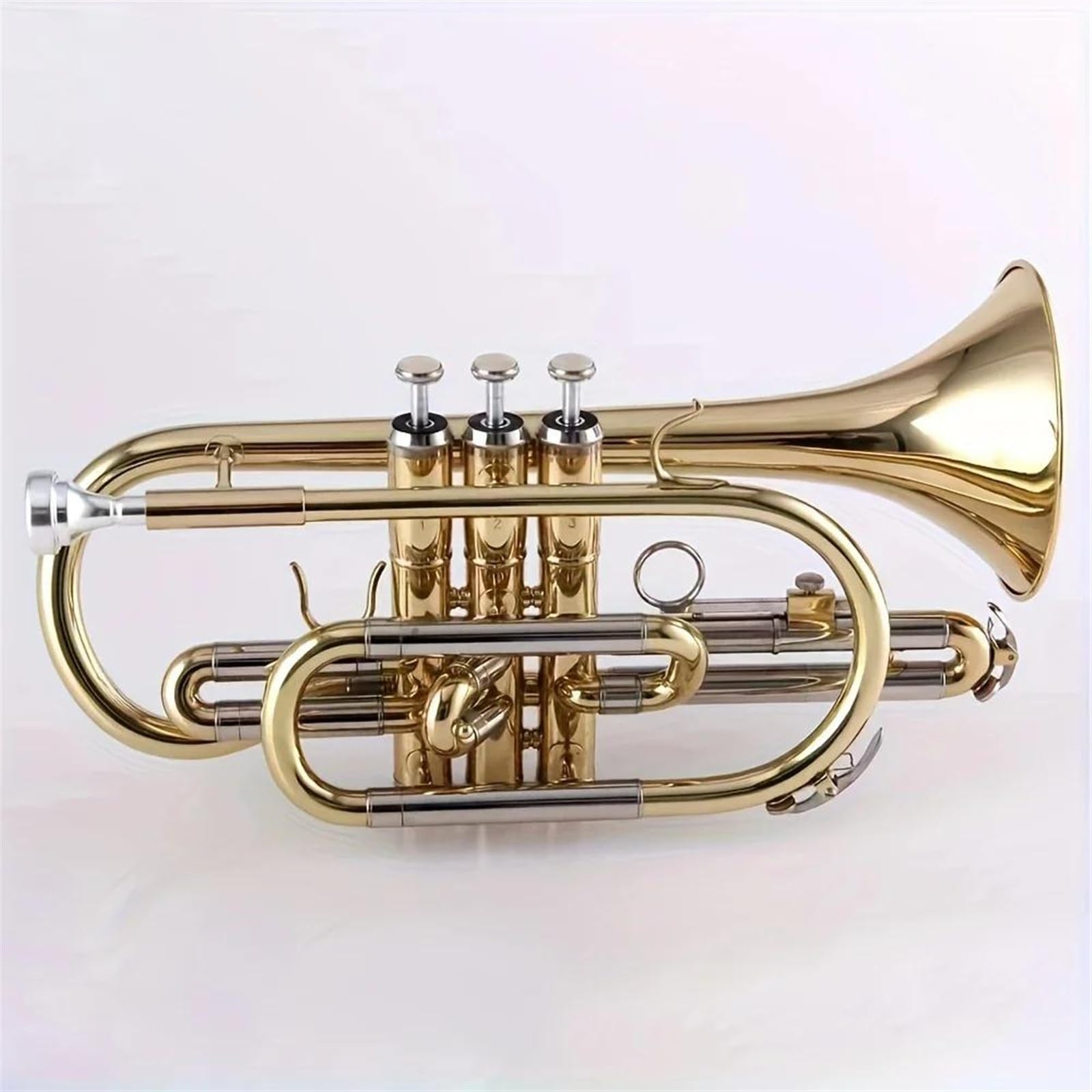 Standard Trompeten Trompete Messing Lackiert Kornett B-Dur Professionelle Trompete Anfänger Horn Instrument