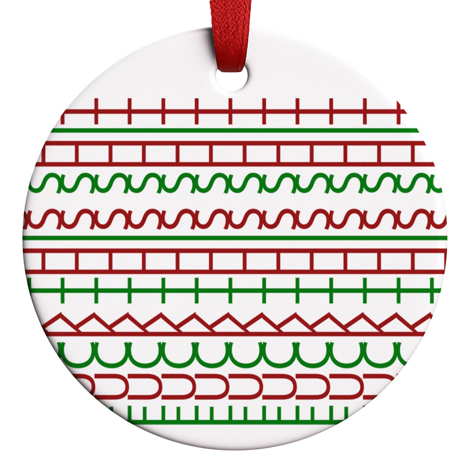 Cadeau éléphant blanc drôle pour adultes : suspension de Noël humour