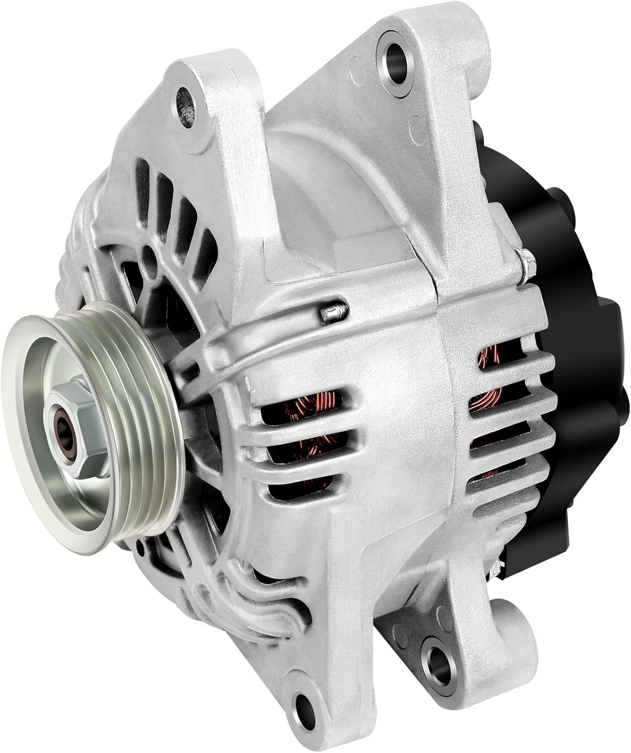 New Alternator fit for KIA Sorento Alternator Replecement 3.5L 2003 2004 2005 2006 Compatible OEM Alternator Replacement# 11012 AVA0045 37300-39450 400-40015