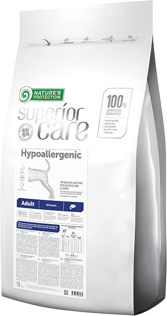 NATURE'S PROTECTION Superior Care Hypoallergenic Dog GF Salmon All Breed kg 10