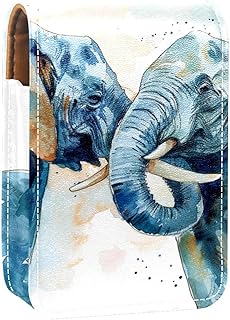 Lipstick Case,Leather Lip Gloss Lipstick Orga...