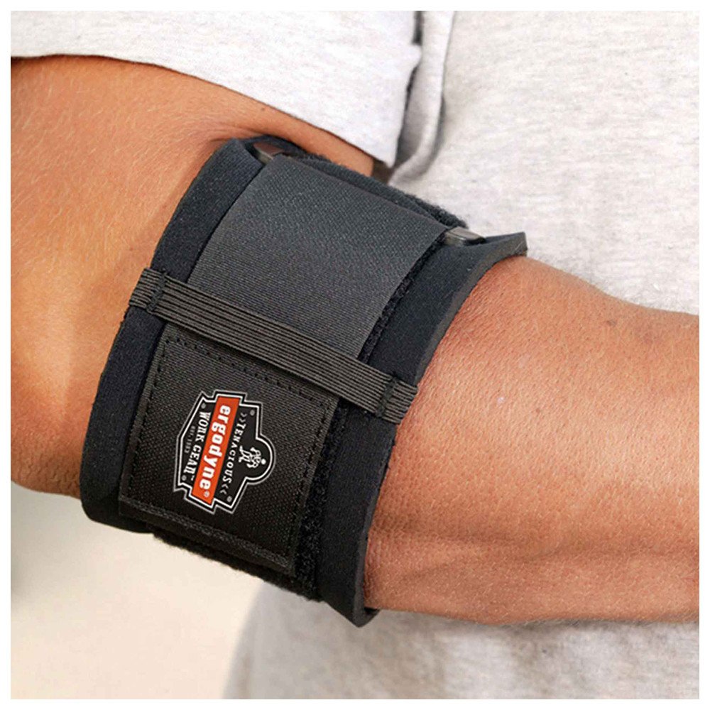Ergodyne 16002 Proflex Neoprene Elbow Support, Medium, Black, Small