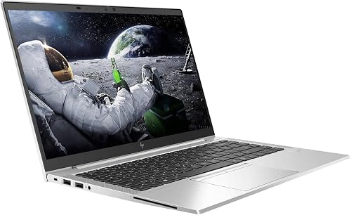 HP EliteBook 845 G8 Business Laptop, 14-Inch FHD(1920 x 1080) Display, AMD Ryzen 5 Pro 5650U, 16GB RAM, 256GB SSD, US QWERTY Keyboard, Windows 11 Pro (Renewed) - 2