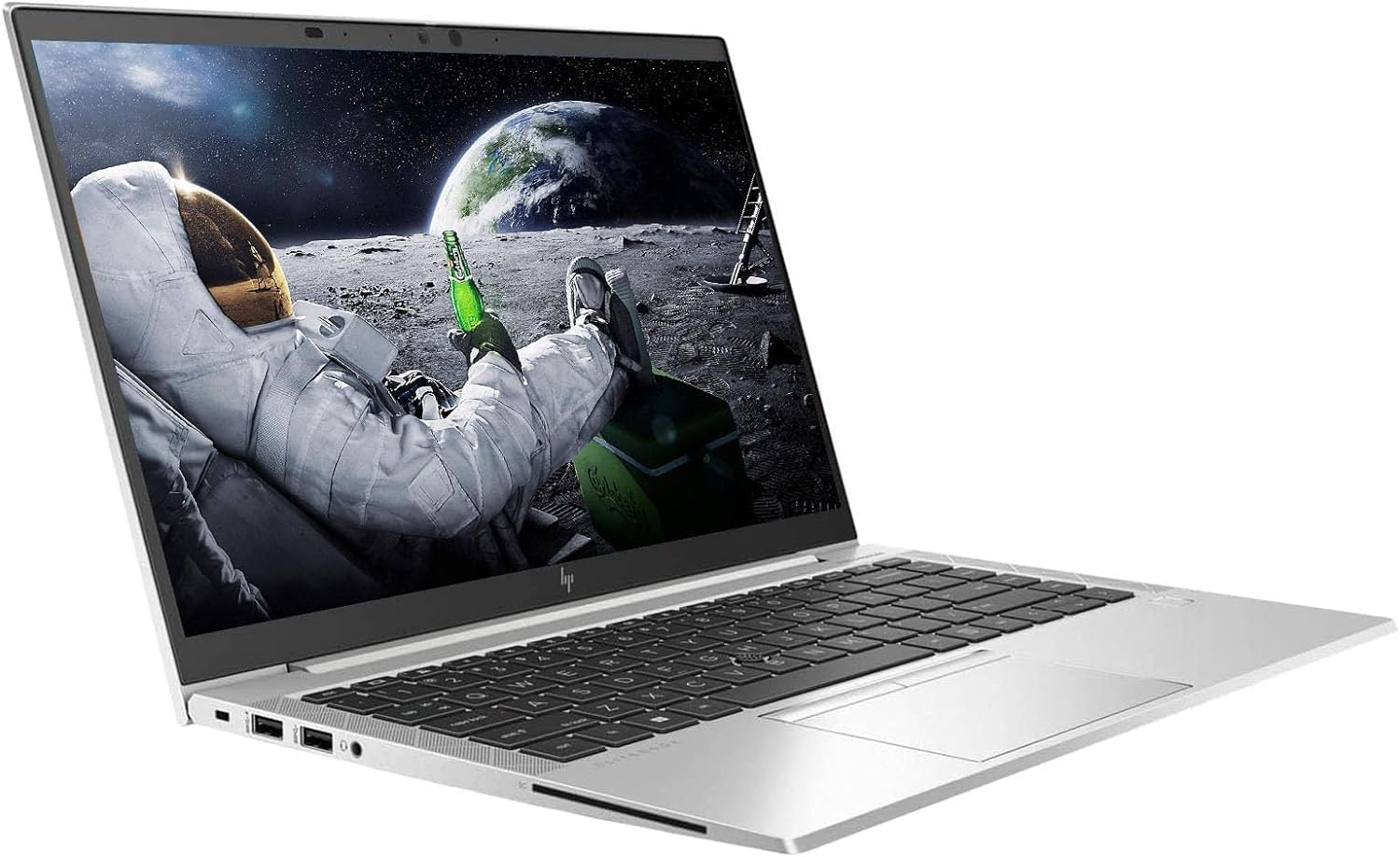 HP EliteBook 845 G8 Business - Computer portatile da 14 pollici, display FHD, AMD Ryzen 5 Pro 5650U, 16 GB di RAM, SSD da 512 GB, tastiera QWERTY, Windows 11 Pro (ricondizionato)