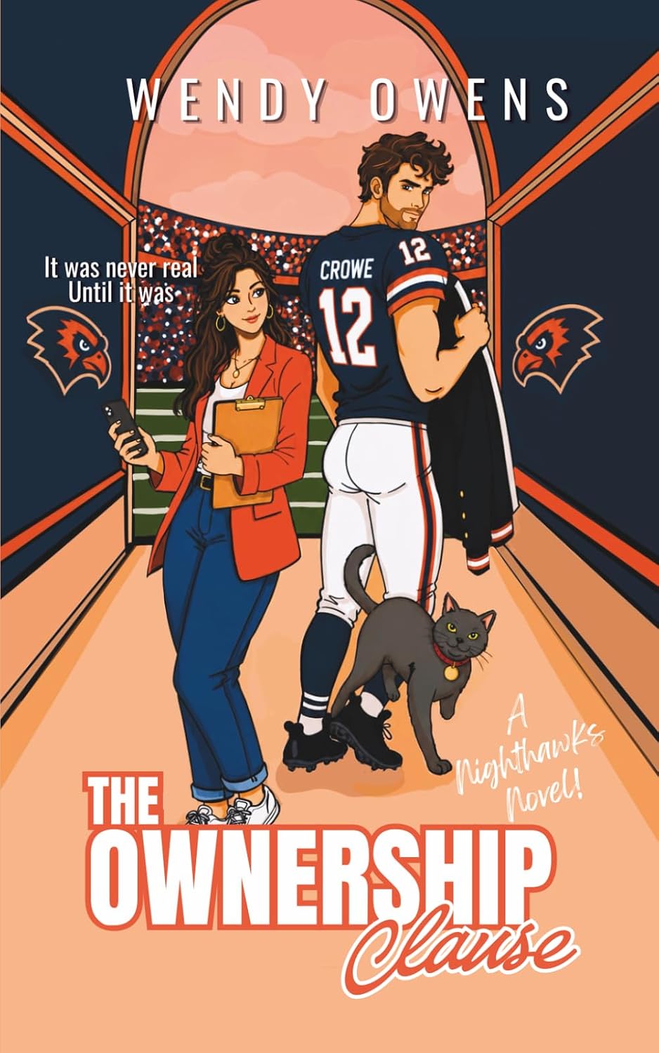 The Ownership Clause: A Grumpy Sunshine Marriage of Convenience Sports Romantic Comedy (Nighthawks)