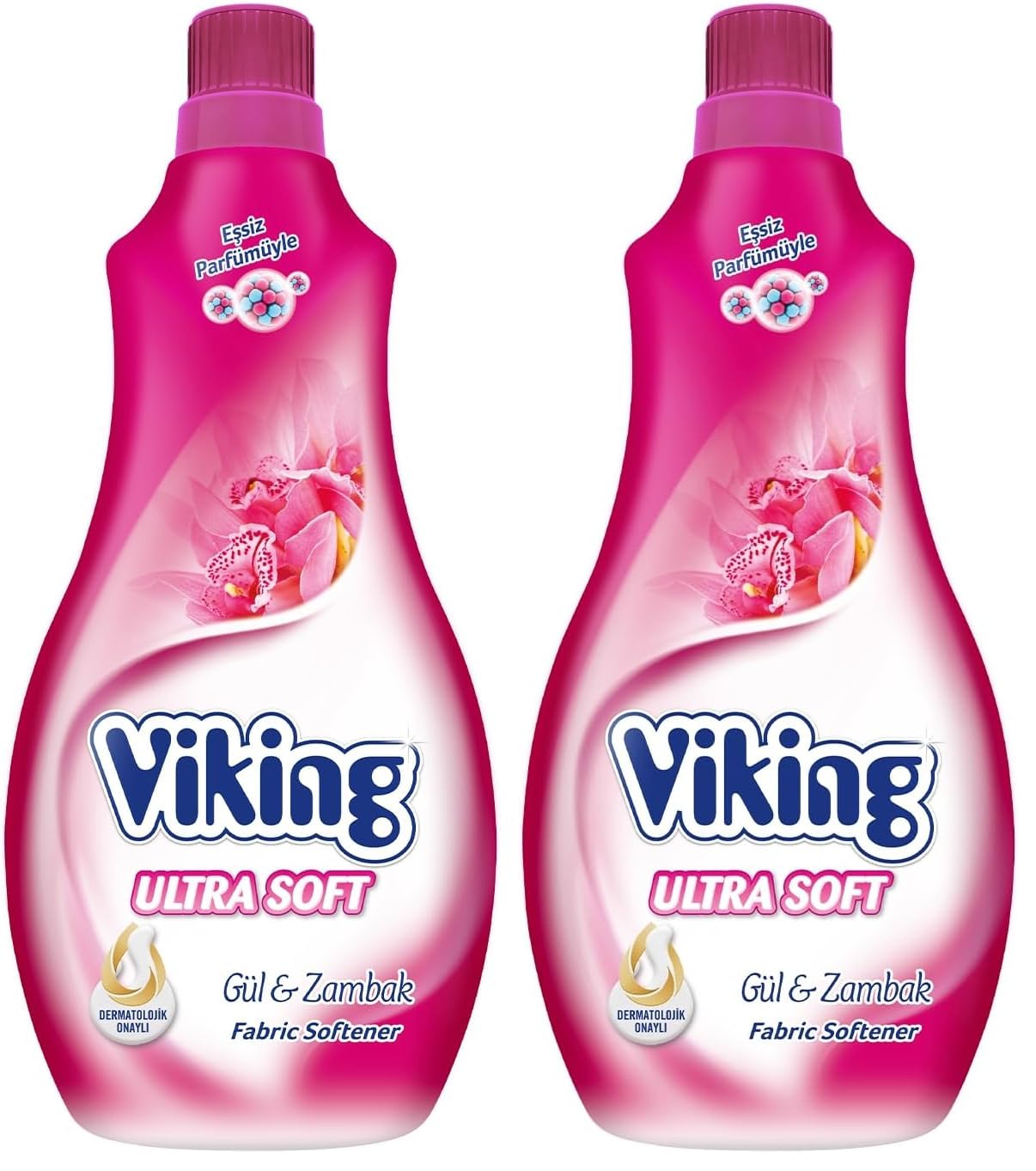 Viking Yumuşatıcı Soft Gül&Zambak 1400 ml 2li paket