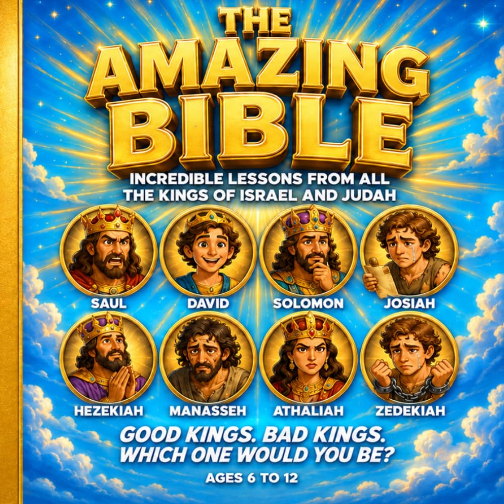 Incredible Lessons From All the Kings of Israel and Judah for Ages 6 to 12: The Good and Bad Kings