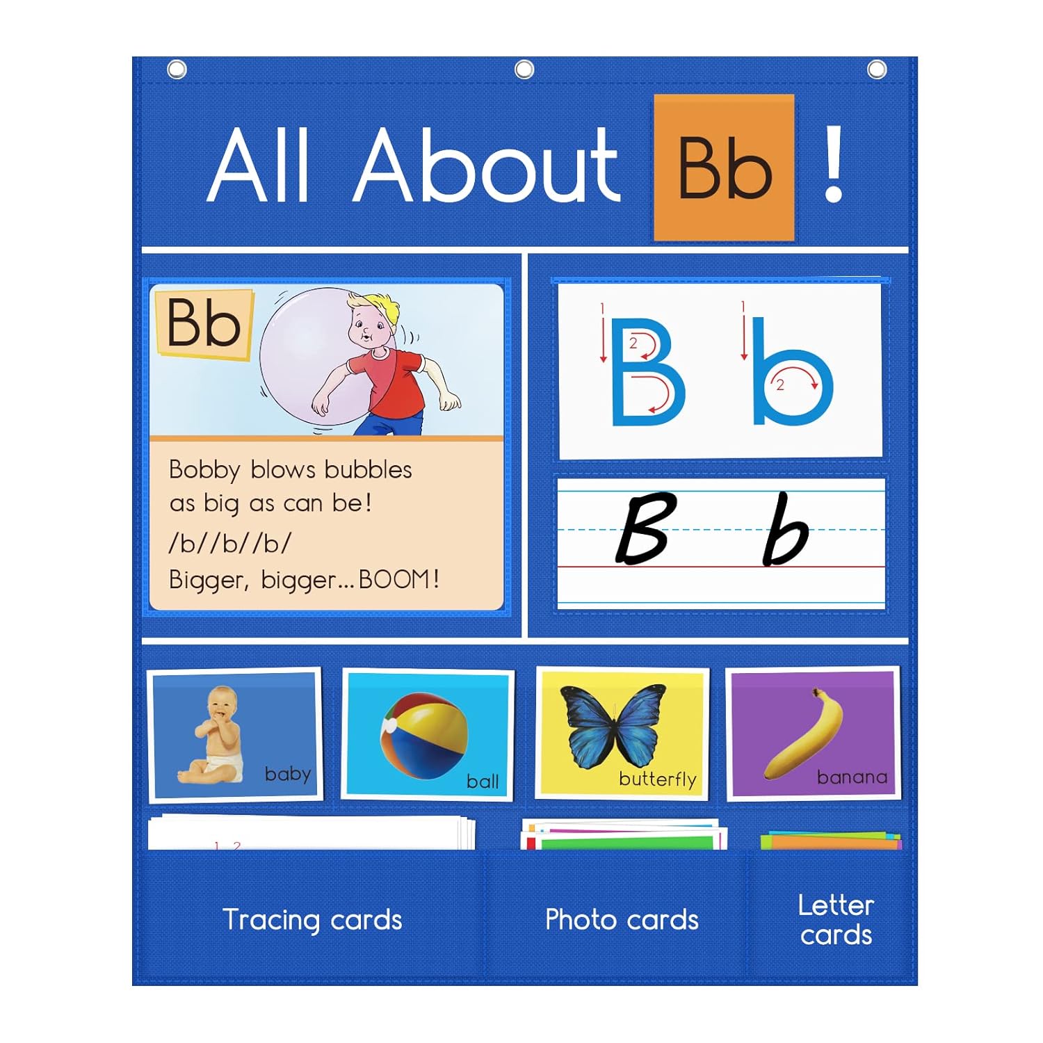 All About Letters Pocket Chart Amazon.in Office Products