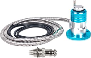 RATTMMOTOR IP65 Blue CNC Router Automatic Tool Sensor Gauge Stroke 5mm, Mach3 CNC Z Axis Probe Tool Touch Setter Changer 0.005mm Accuracy for CNC Engraver Machine (Normally Closed)