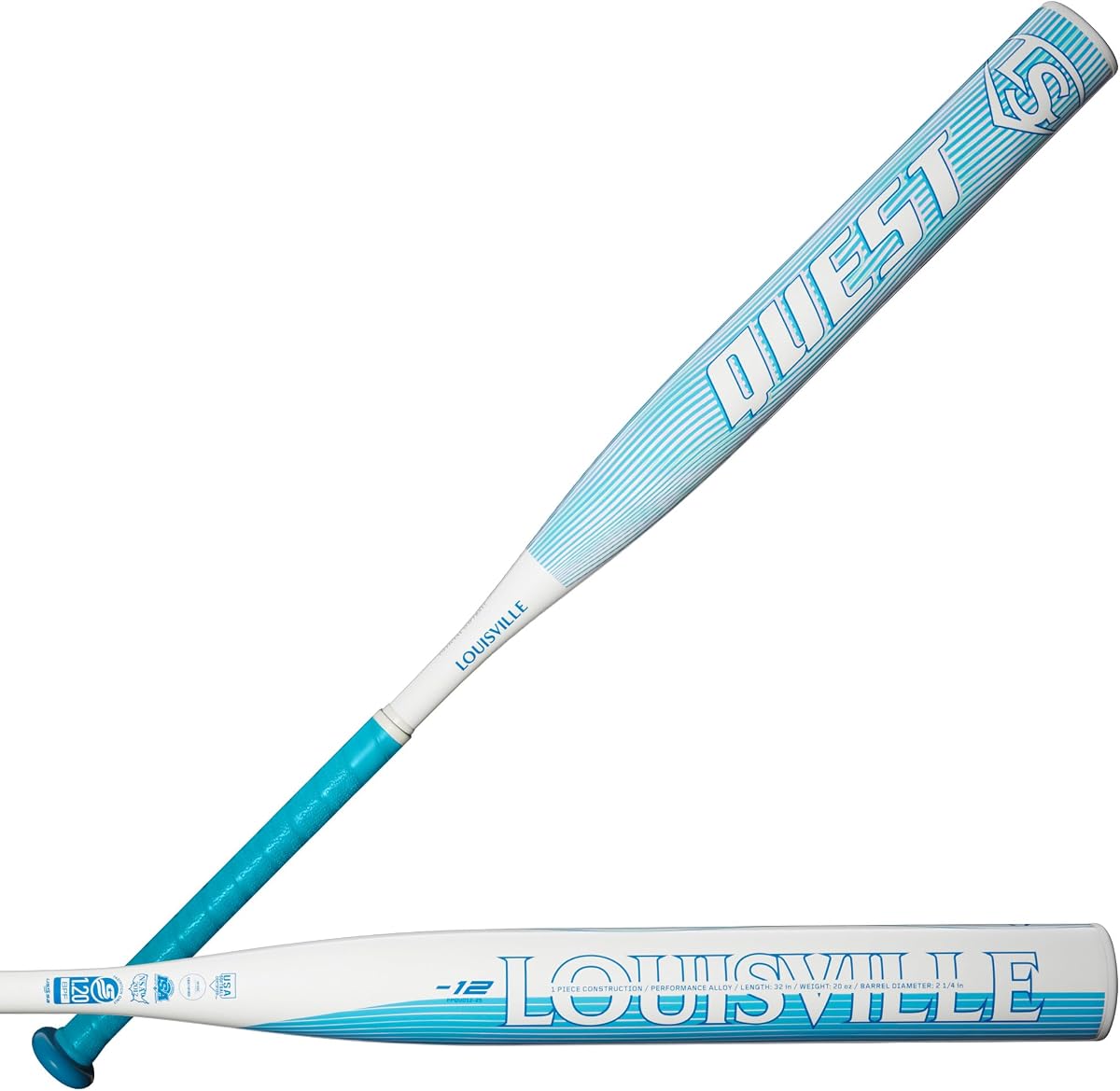 Louisville Slugger 2025 Quest™ (-12) Bates de softbol de lanzamiento rápido